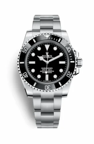 Rolex Submariner No-Date / Stainless Steel / Black / Cerachrom 114060-0002 (Sub No Date)